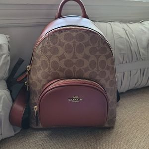 COACH Mini Court Backpack in Signature Canvas